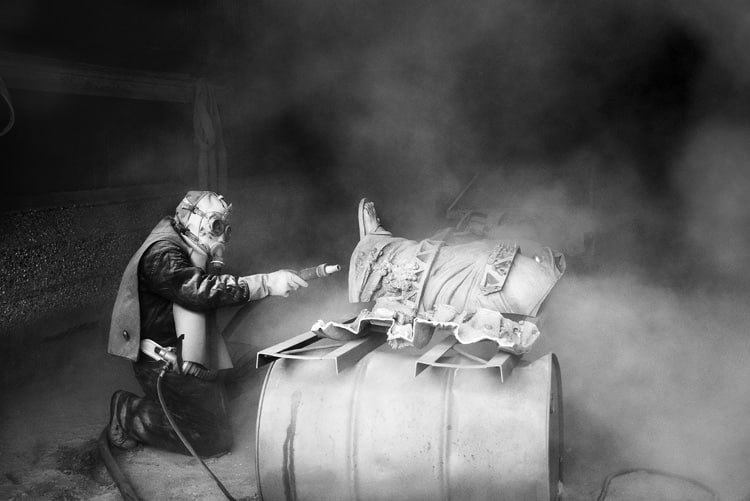 “Storia di terre e di lavoro”, la mostra fotografica di Giovanni Nardini a Villa Argentina