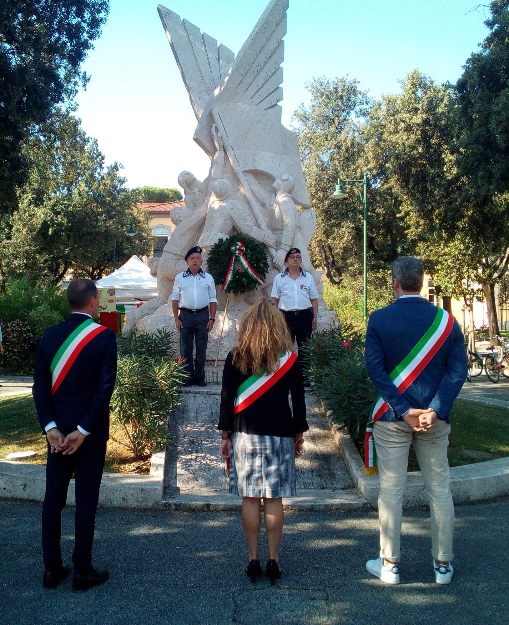 Anniversario della Liberazione a Forte dei Marmi