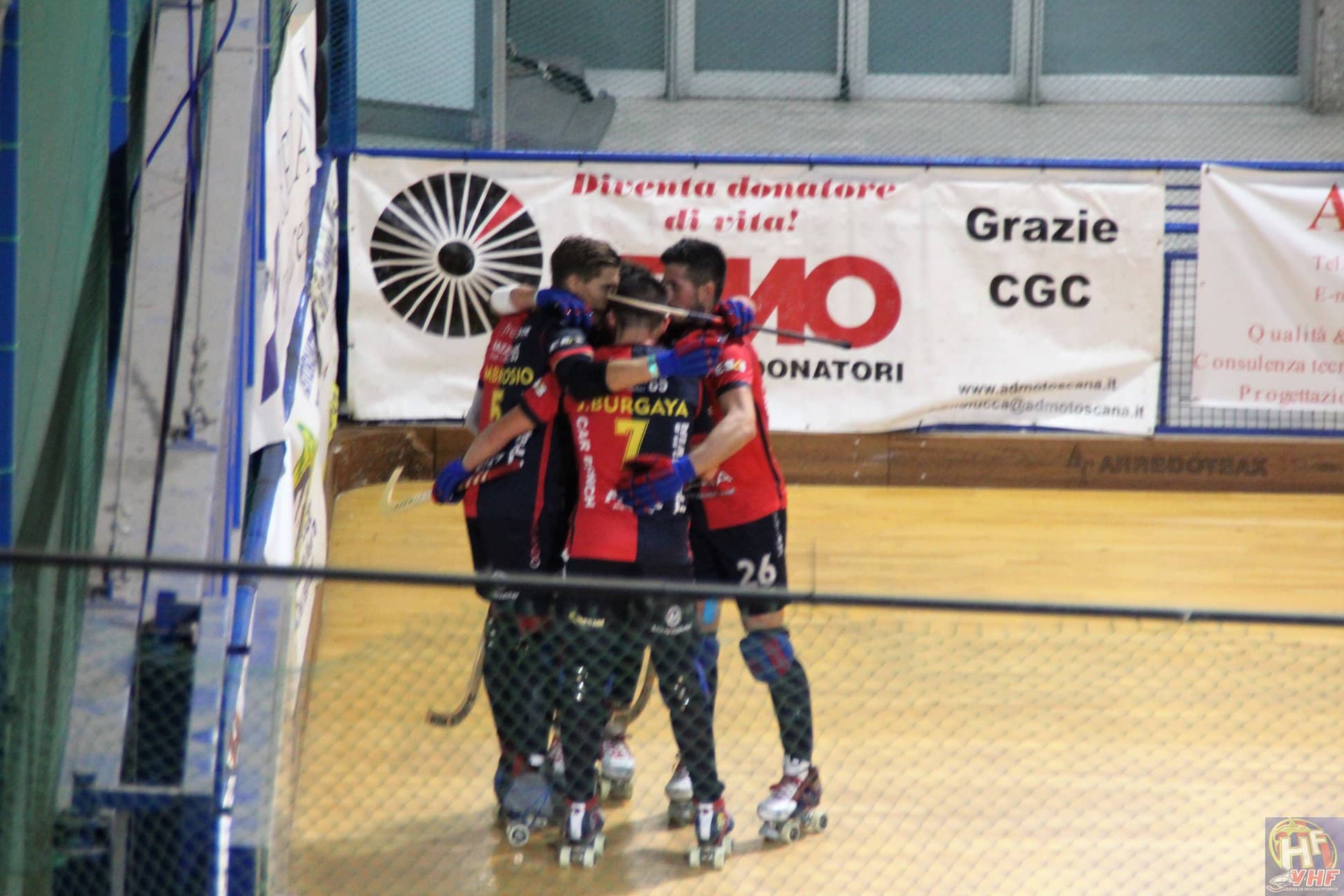 Hockey, il Forte concquista il derby: Cgc battuto per 2 a 0