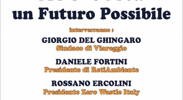 «Rifiuti Zero e Ato Costa – Un futuro possibile», convegno a Viareggio