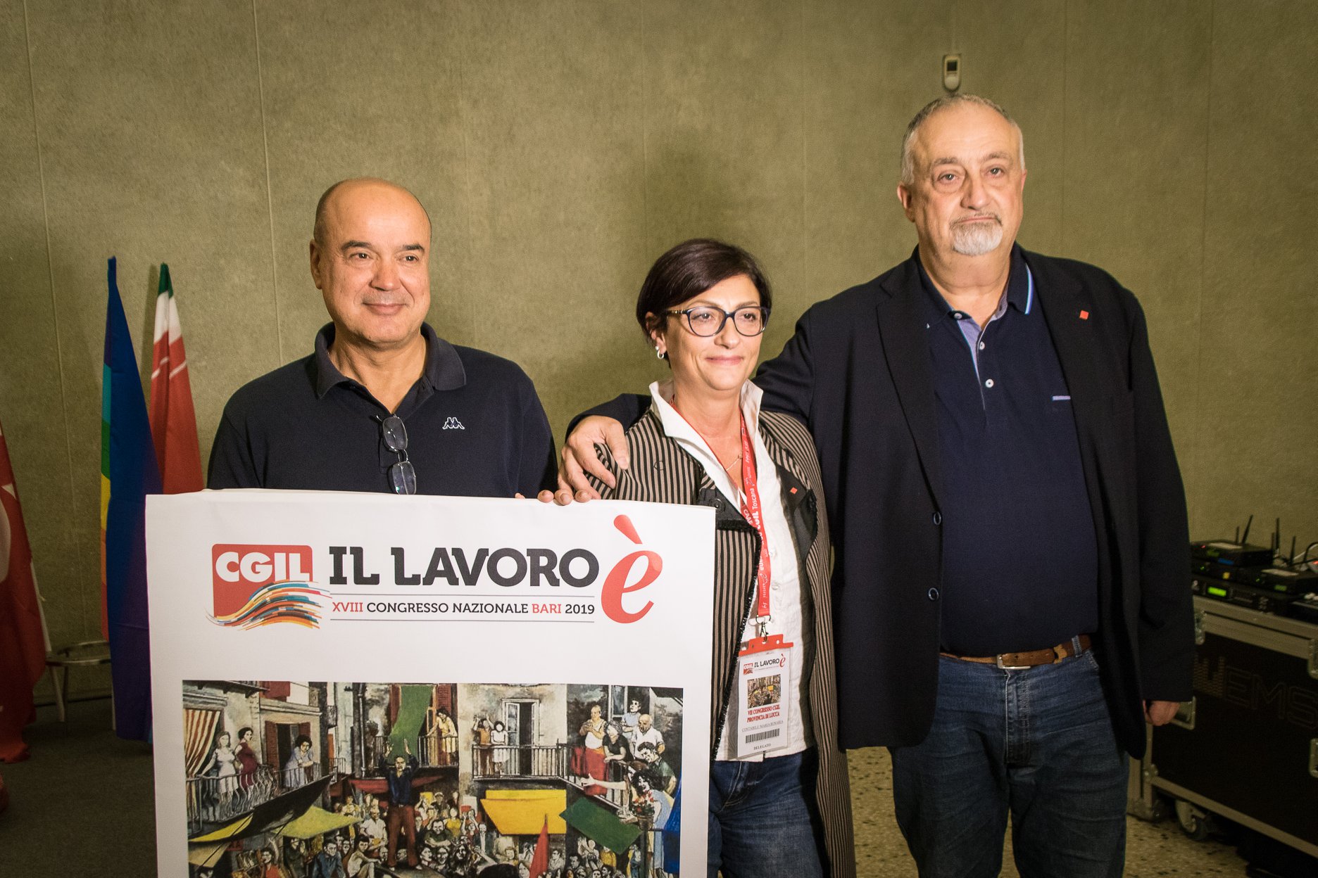 Rossi confermato segretario della Cgil Lucca: i dati economici della provincia