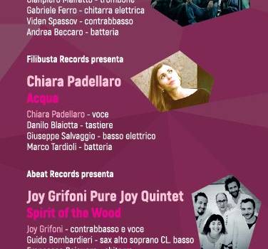 Anaïs Drago, Chiara Padellaro e Joy Grifoni con i loro musicisti e progetti  sul palco di Lucca Jazz Donna