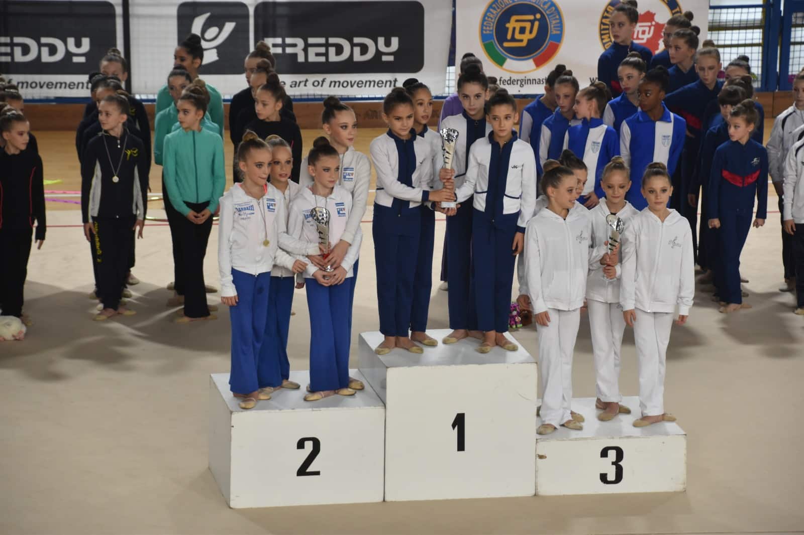 Due titoli per la Motto al campionato Allieve Gold di ginnastica ritmica