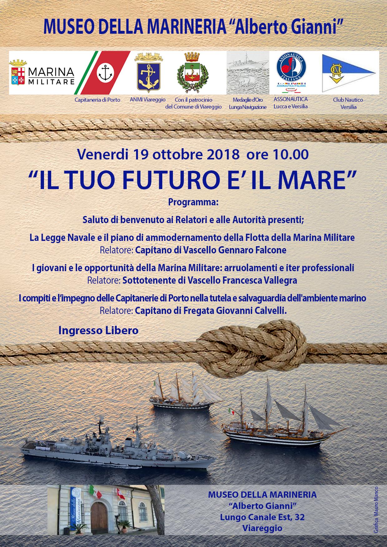 L’ammodernamento della squadra navale della Marina Militare, appuntamento al Museo della Marineria