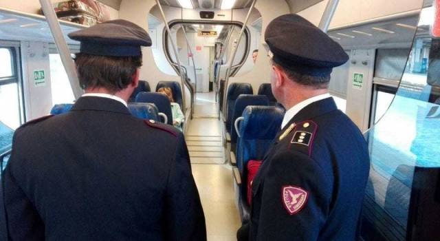Arrestato sul treno Torino &#8211; Salerno dopo una colluttazione