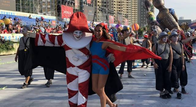 Il Carnevale di Viareggio incanta la Cina