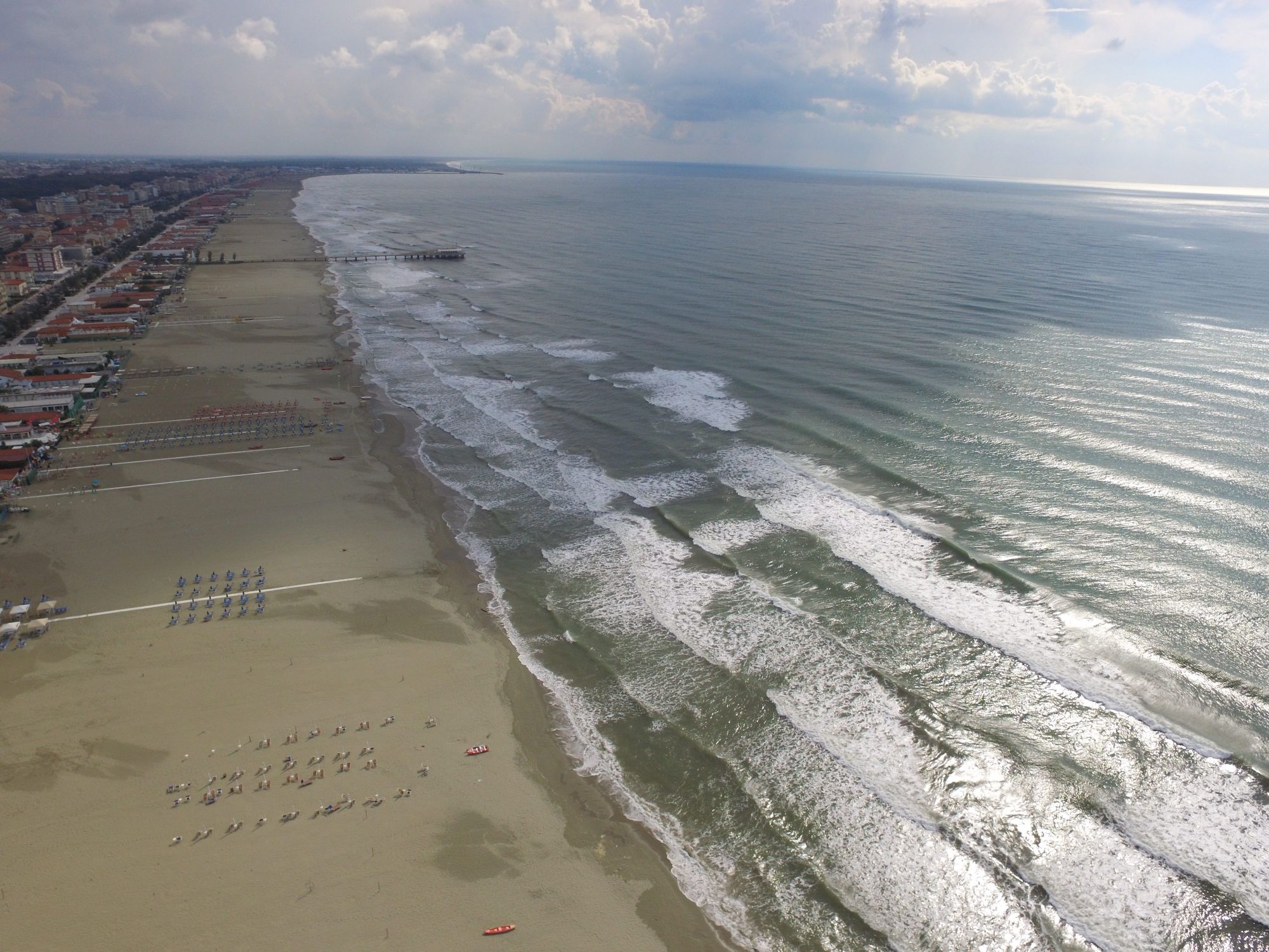 Dronando sul mare