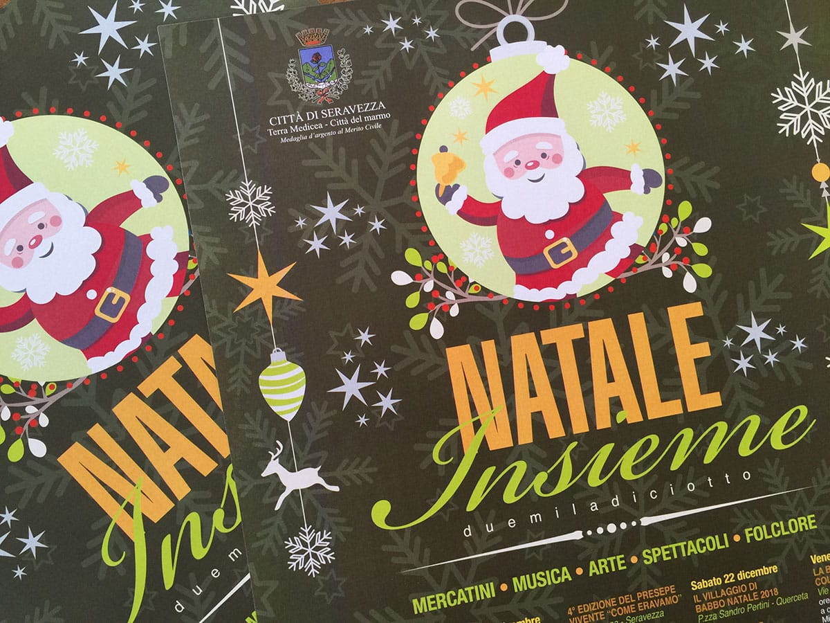 Natale Insieme 2018, oltre quaranta eventi a Seravezza