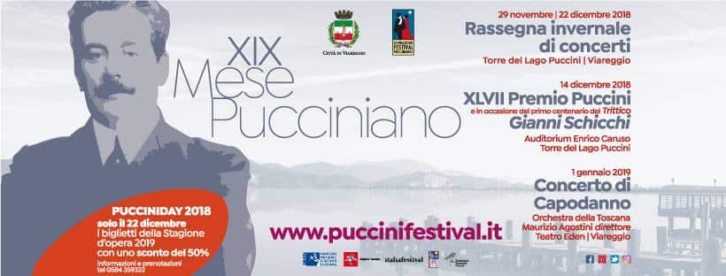 Mese Pucciniano 2018, un ricco cartellone di eventi