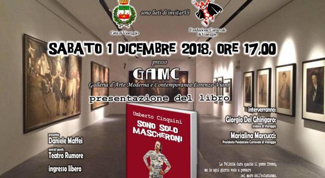 &#8220;Non solo mascheroni&#8221;, il libro di Umberto Cinquini alla Gamc