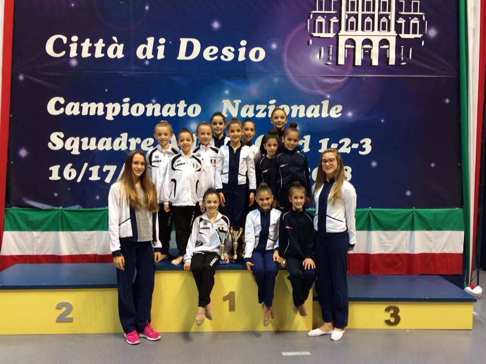 Ginnastica Motto campione d’Italia tra le Allieve Gold 3