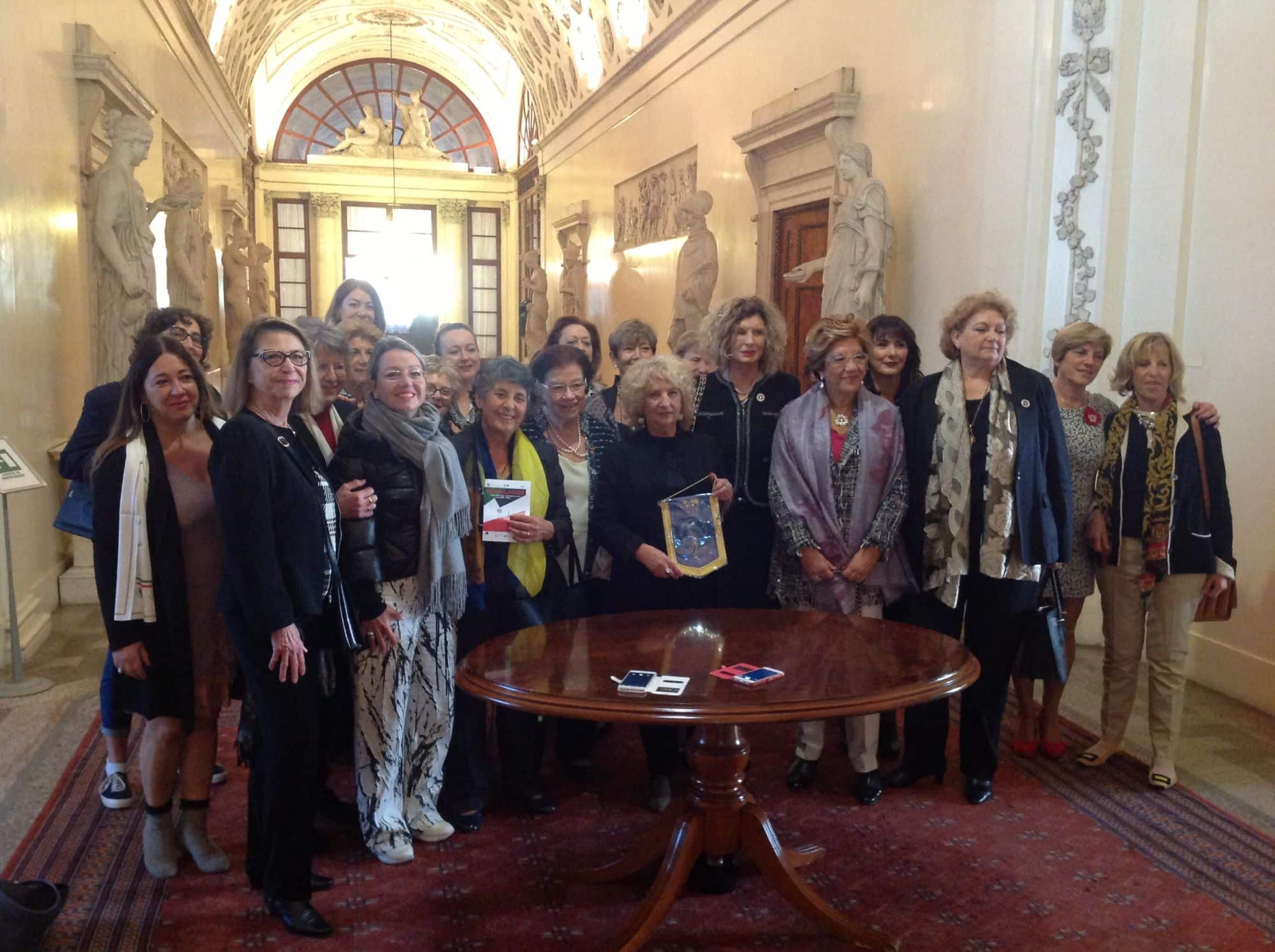 Il Prefetto di Lucca riceve la delegazione francese in visita a Palazzo Ducale