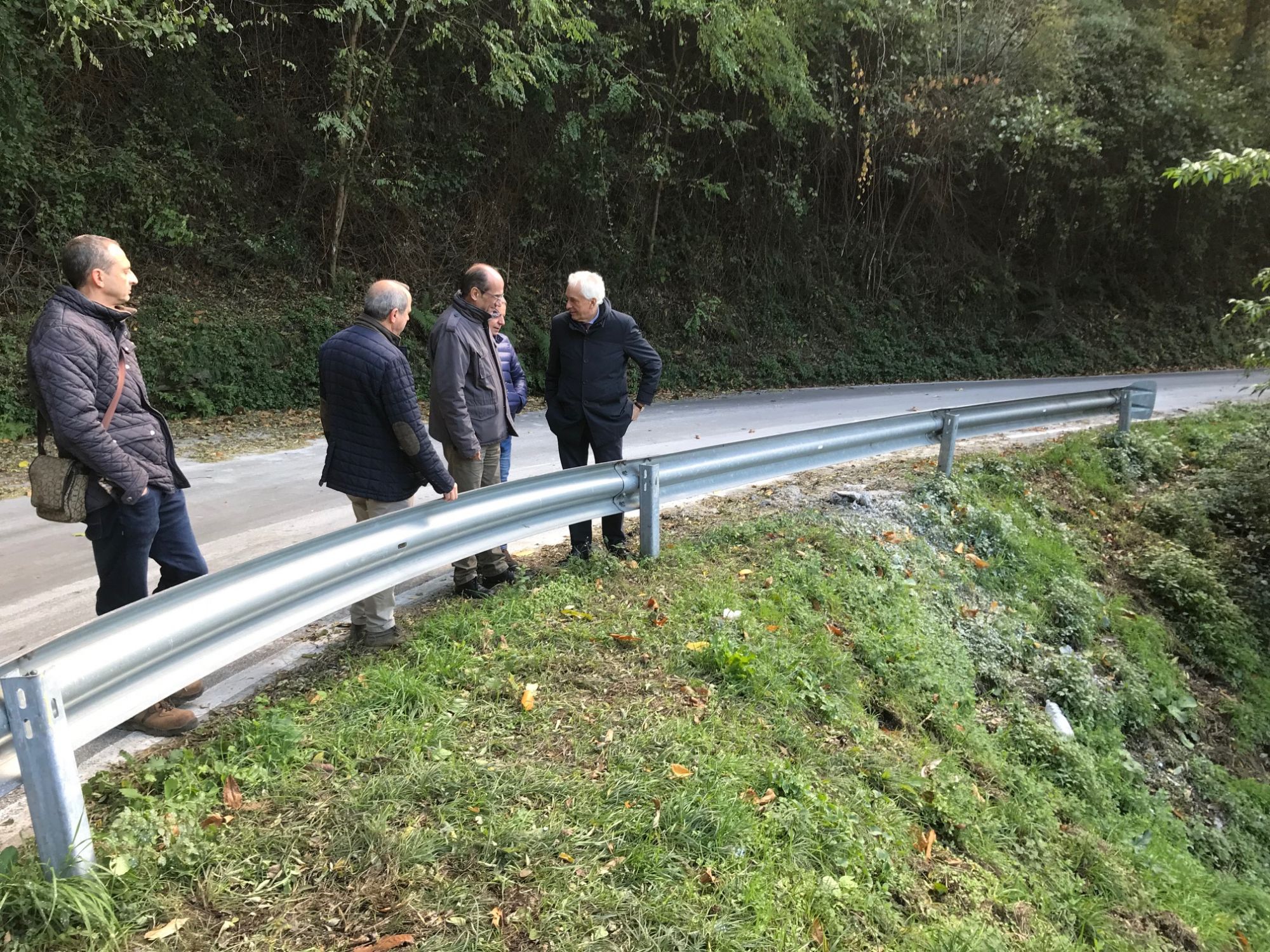 Sopralluogo al Canale di Riomagno a Seravezza