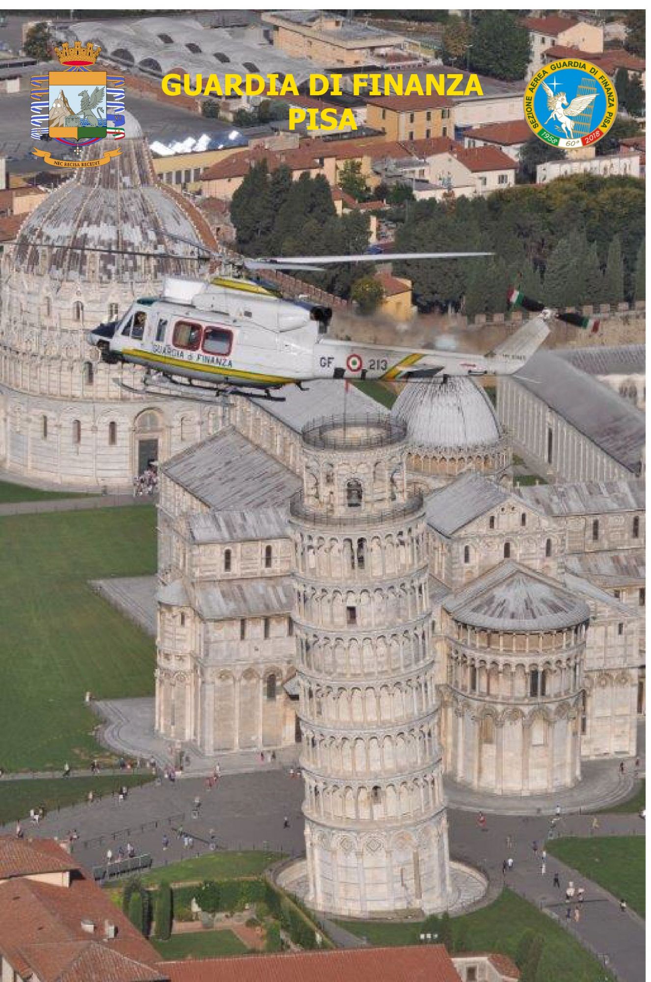 A Pisa il 60° anniversario della istituzione della Sezione Aerea della Guardia di Finanza