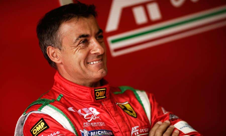 Il Campione di F1 Jean Alesi a Lucca  Comics per la sua E-Sport Academy