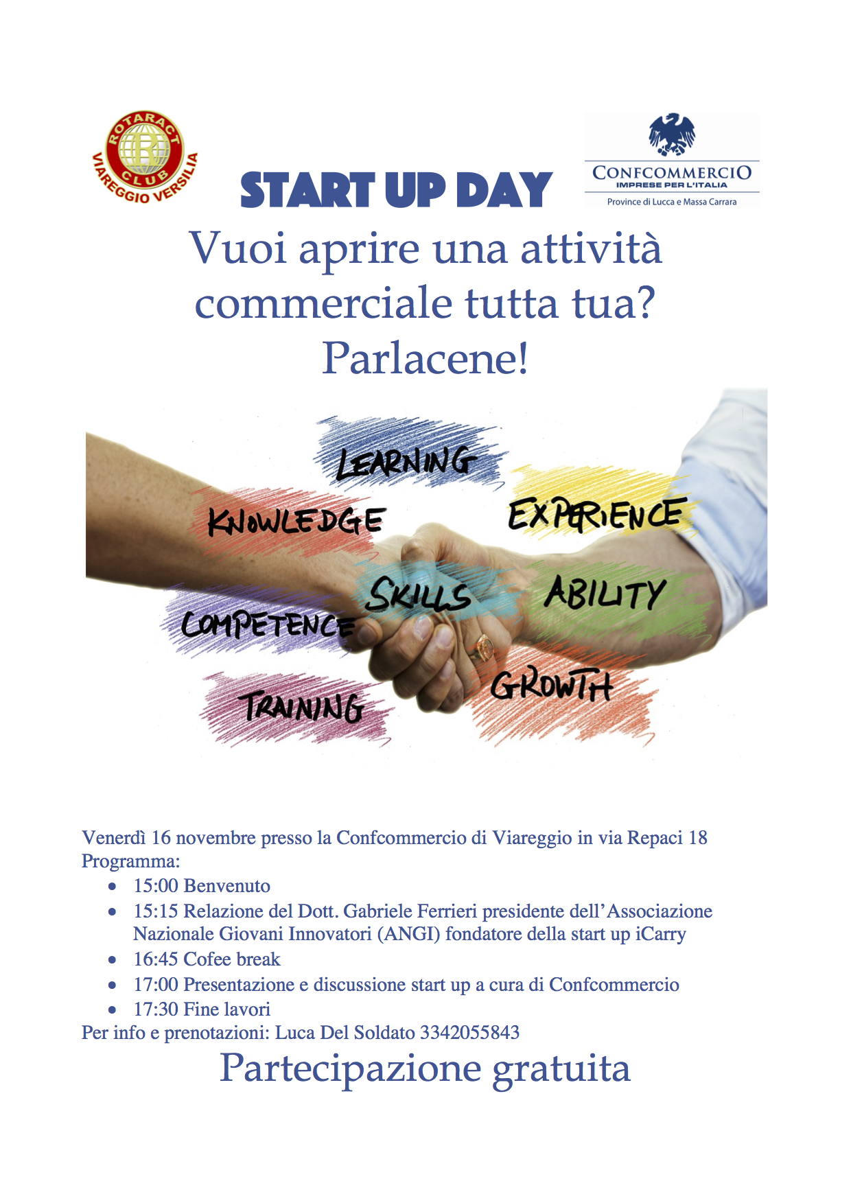 Start Up Day con il Rotaract Viareggio Versilia