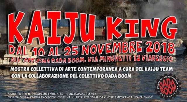 Al Dada Boom il Kaiju King mostra con 50 artisti