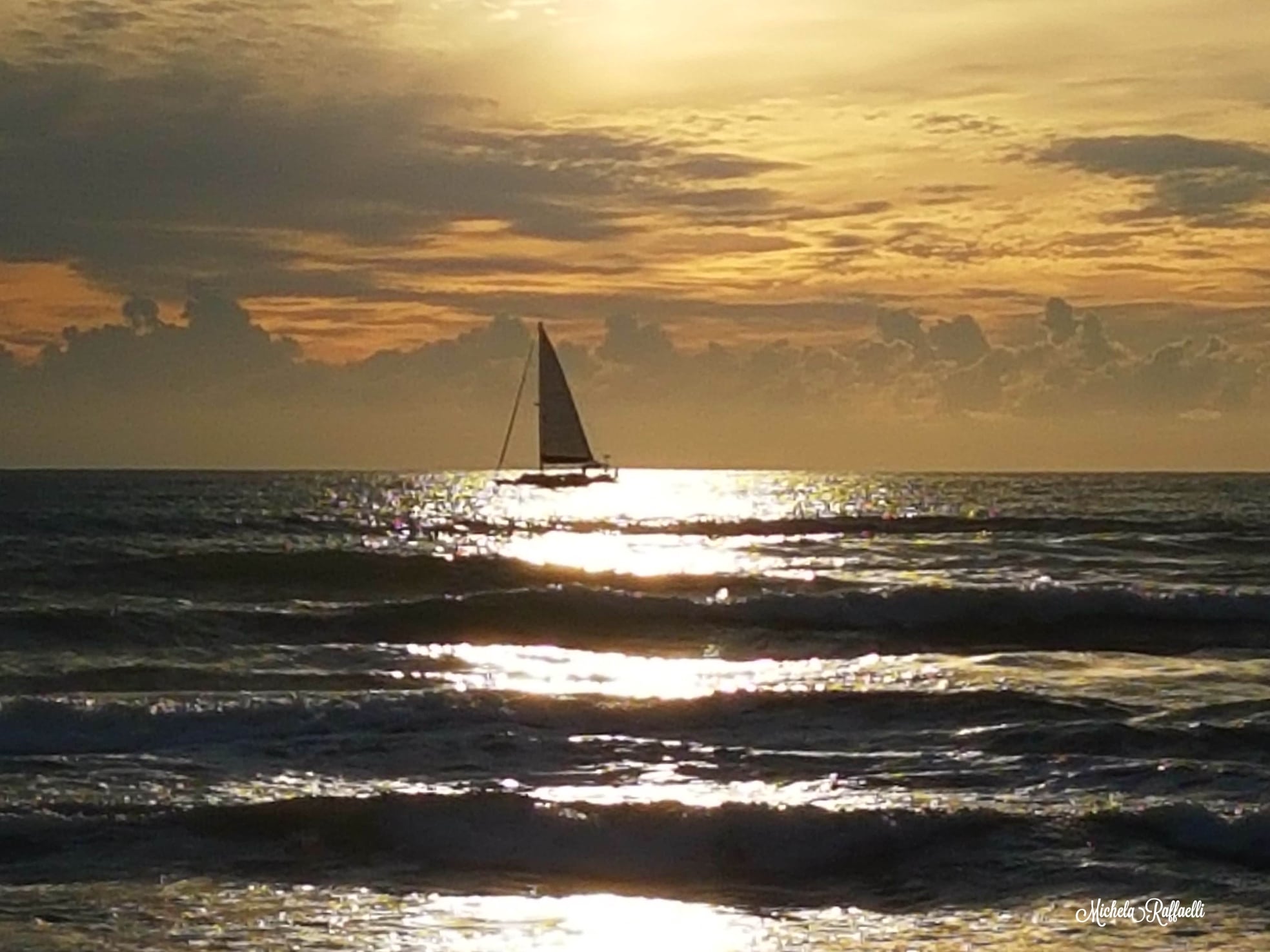 Tramonto a Viareggio