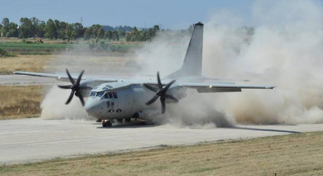 Volo della speranza per due bimbe, trasportate con un aereo militare in Sicilia