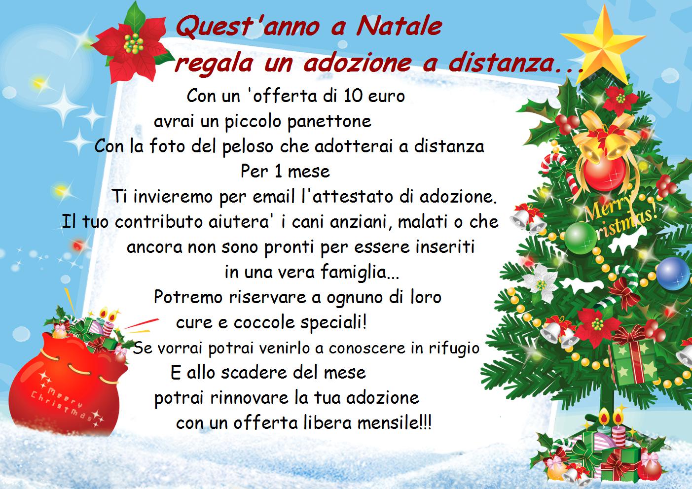 Natale si avvicina, regala un’adozione a distanza