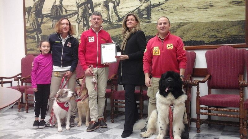 Scuola Italiana Cani Salvataggio Toscana, attestato a Forte dei Marmi