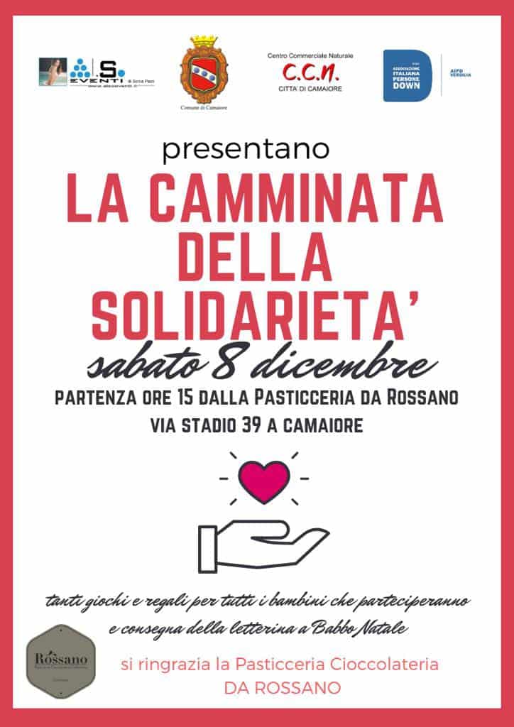 Camaiore, camminata della solidarietà per Aipd Versilia