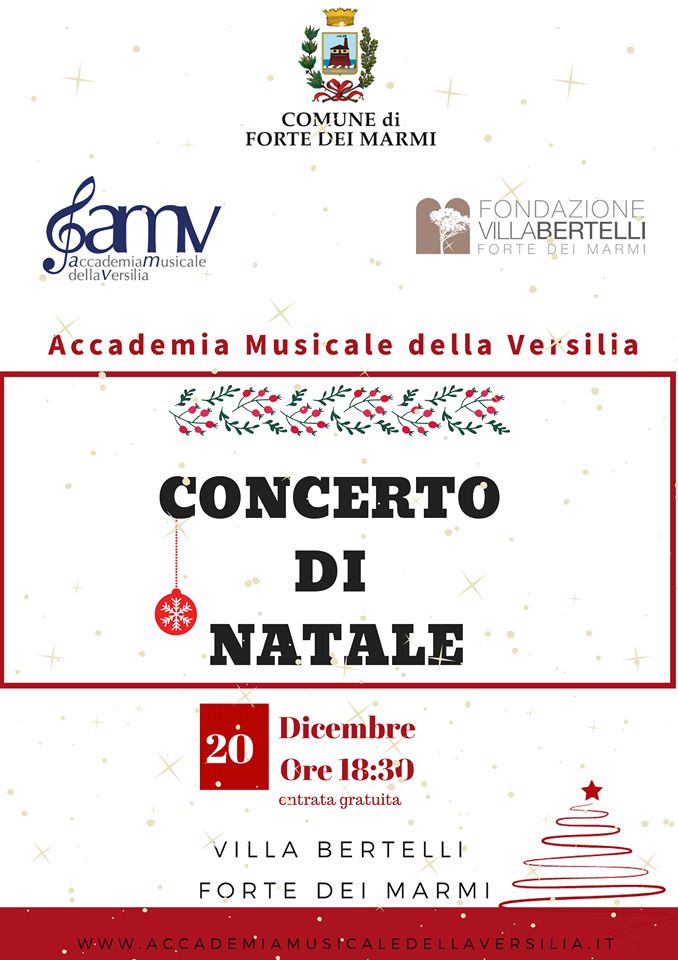 Concerto di Natale a Villa Bertelli