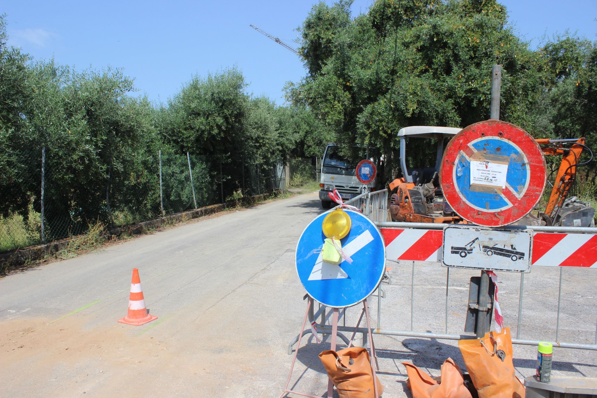 Via del Crociale, al via i lavori per le fognature