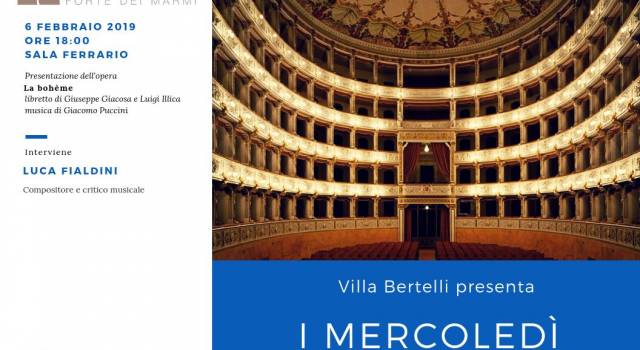 La bohème di Giacomo Puccini al quinto appuntamento con la rassegna &#8220;I mercoledì del Verdi”
