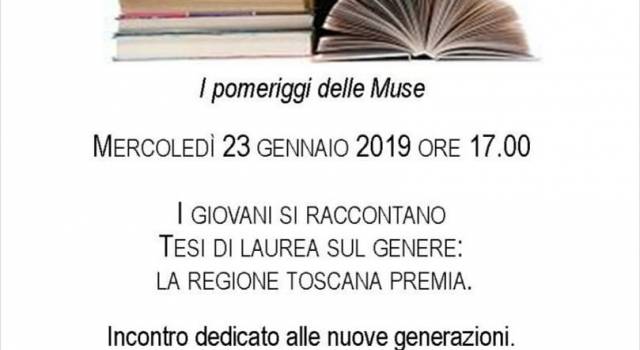 «Tesi di Laurea sul genere. La Regione Toscana premia», se ne parla in biblioteca