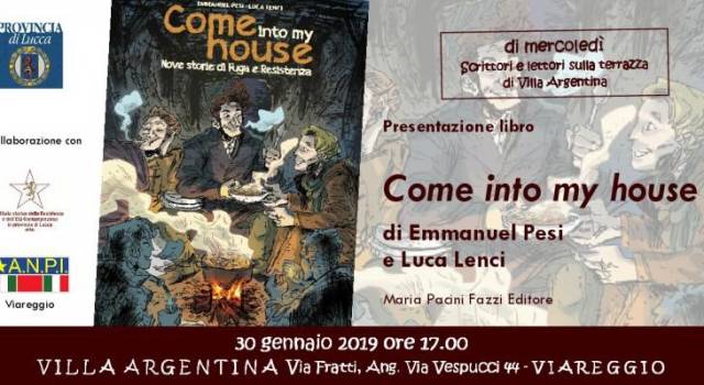 A Villa Argentina le nove storie del libro “Come into my house” di Emmanuel Pesi e Luca Lenci