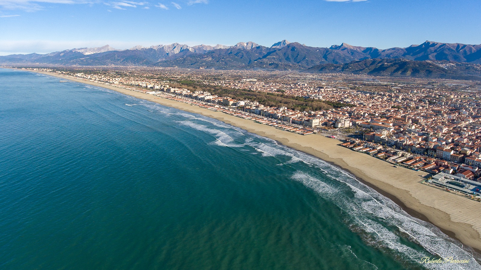 Viareggio dal drone