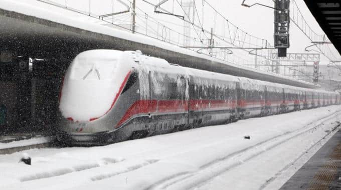 Maltempo e treni, attivo in Toscana il piano neve e gelo