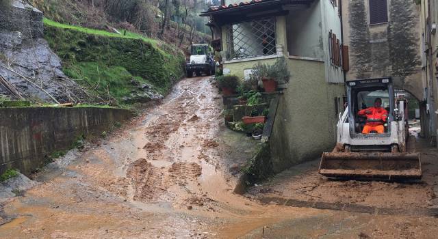 Frana a Riomagno, evacuate per precauzione quattro abitazioni: ordinanza di sgombero per una famiglia