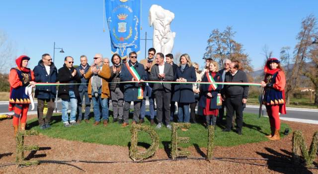 Inaugurazione della rotonda di via XX Settembre