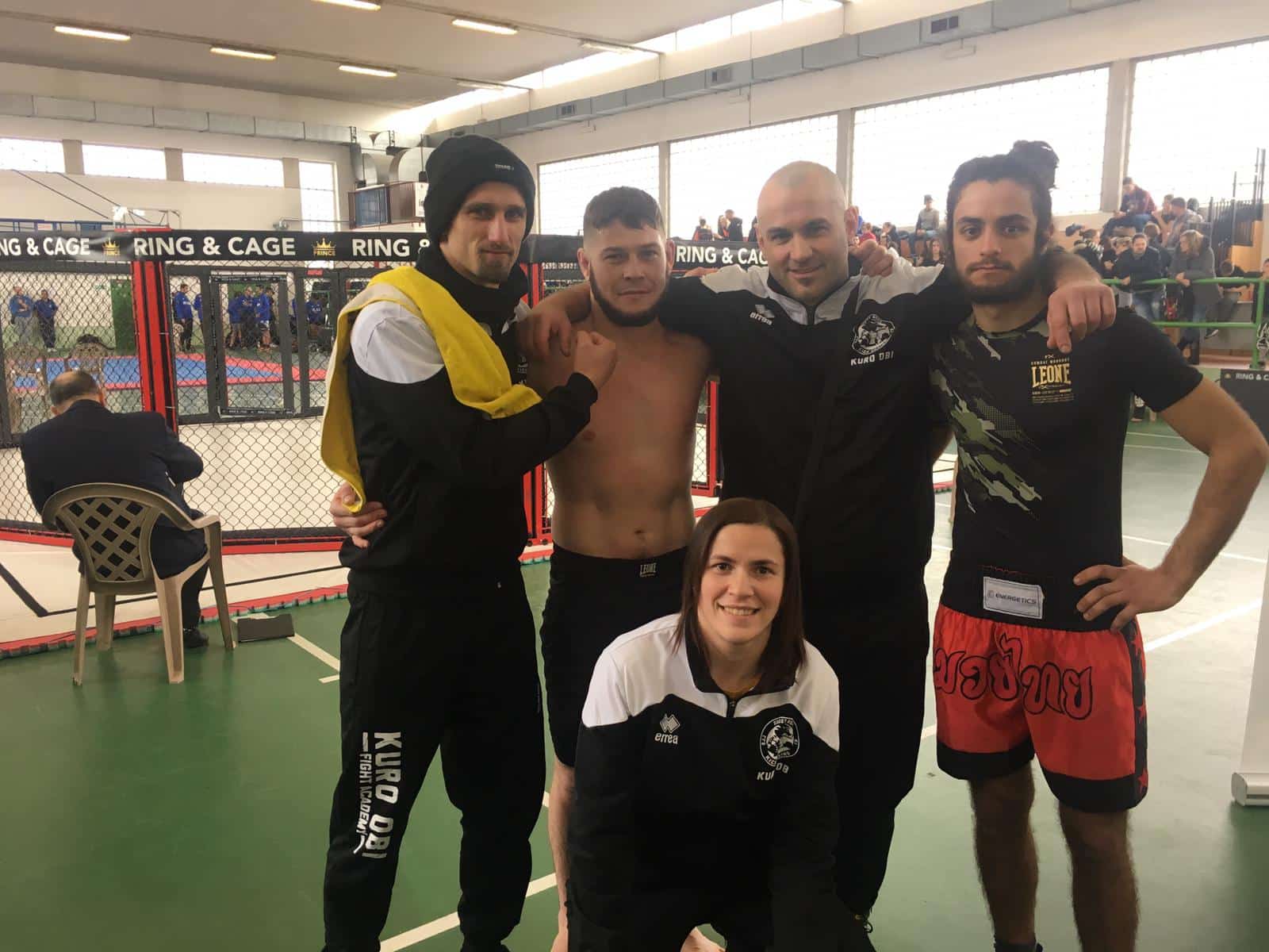 La Kuro Obi di Viareggio alla Golden Cup di Shoot Boxe con due promettenti atleti