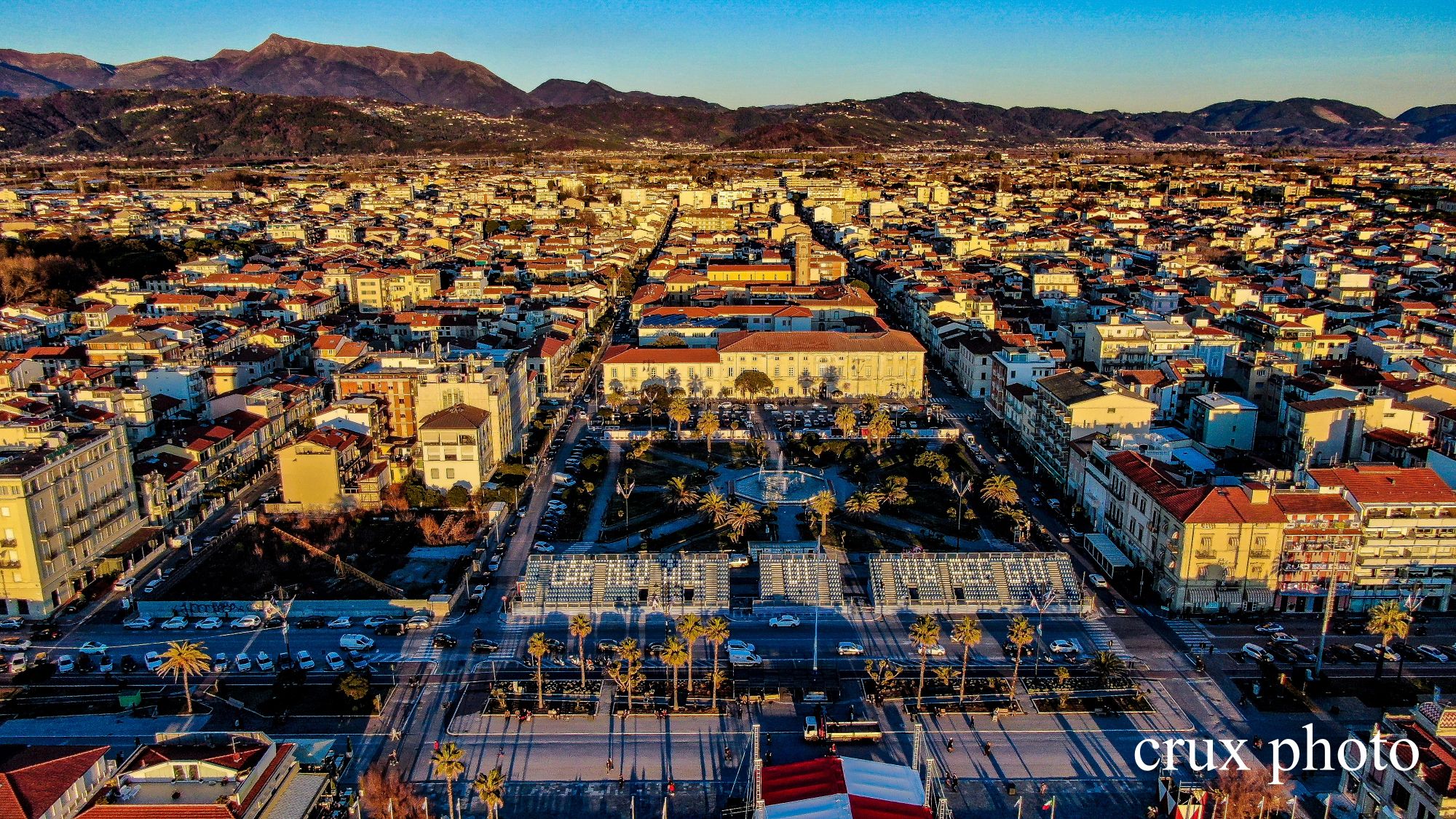 Dall’alto di Viareggio