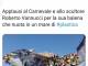 Il Ministro dell’Ambiente Sergio Costa twitta il Carnevale di Viareggio