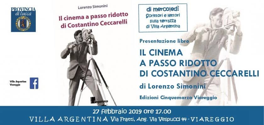 A Villa Argentina il saggio di Simonini sul Cinema di Costantino Ceccarelli