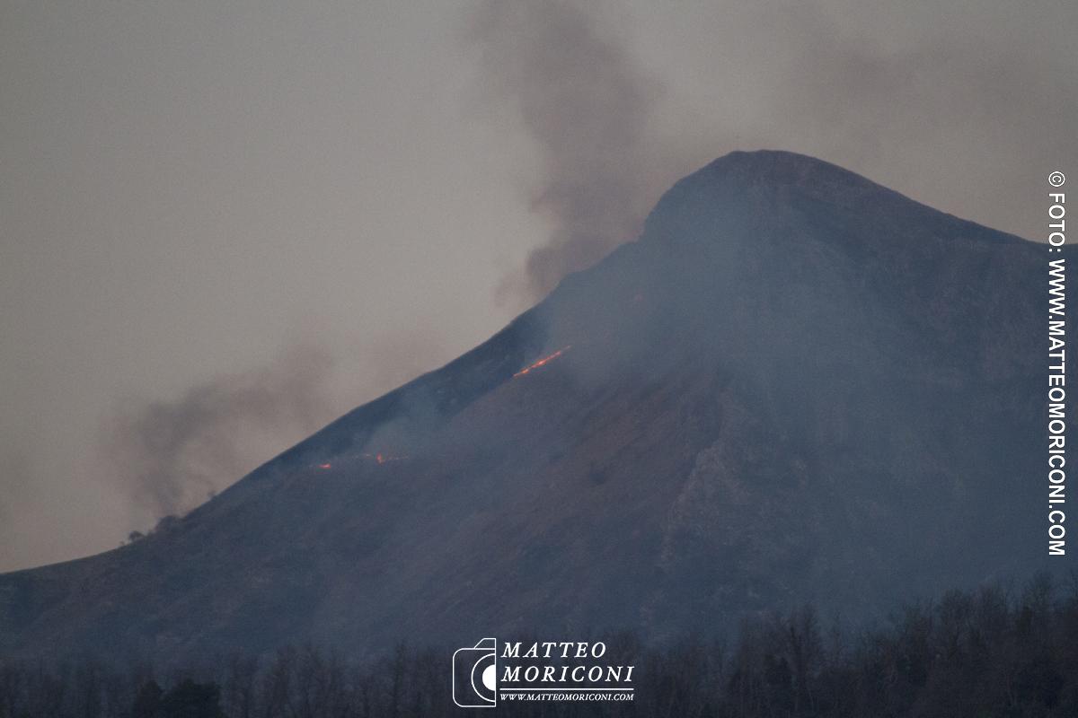 Rogo sul Prana, bruciati 30 ettari di prato