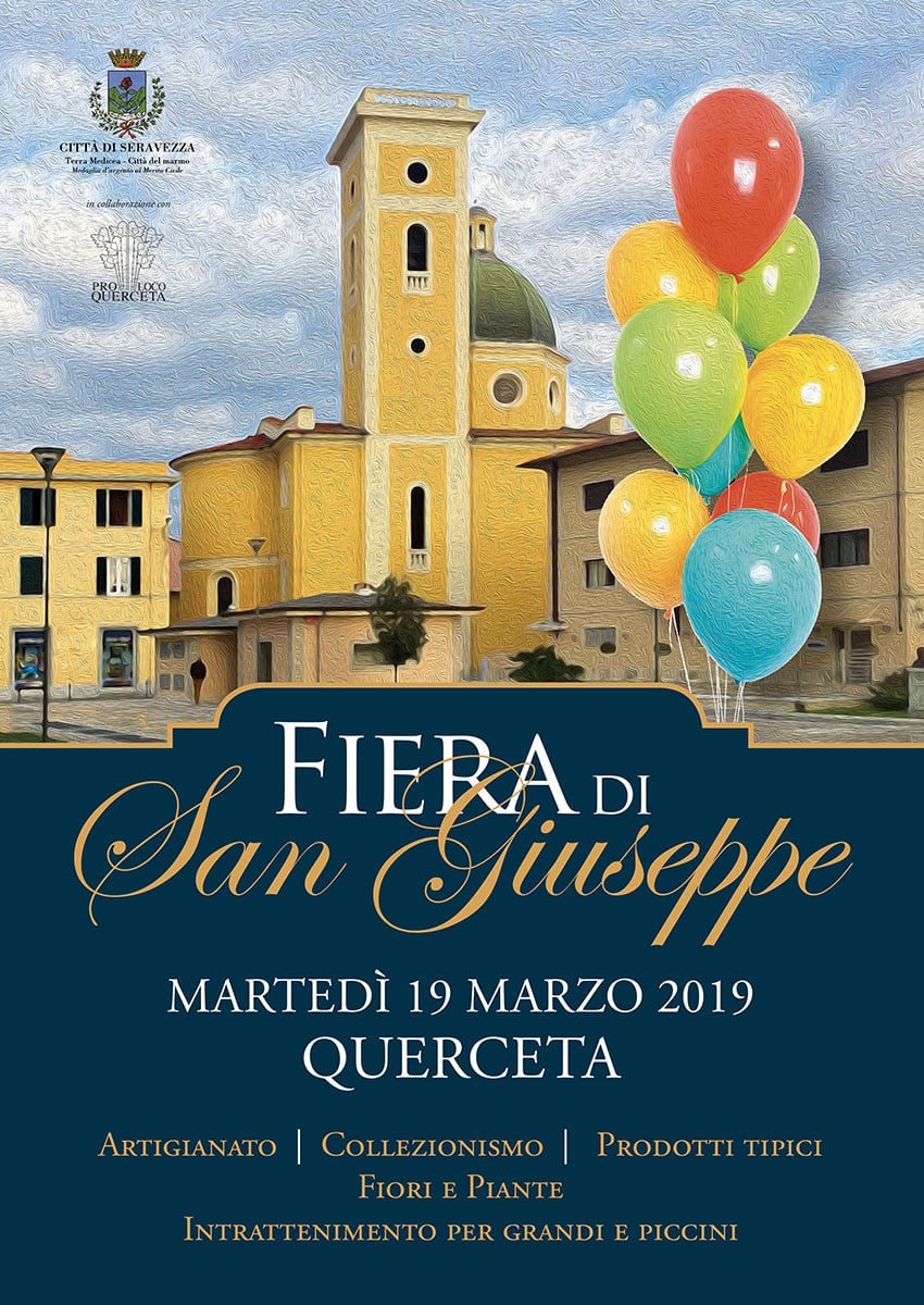 San Giuseppe a Querceta, tutto pronto per la fiera