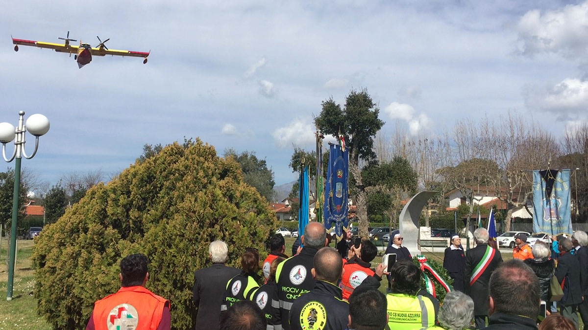 La Versilia commemora gli eroici piloti Stefano Bandini e Claudio Rosseti