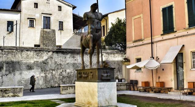 Il centauro a Pietrasanta