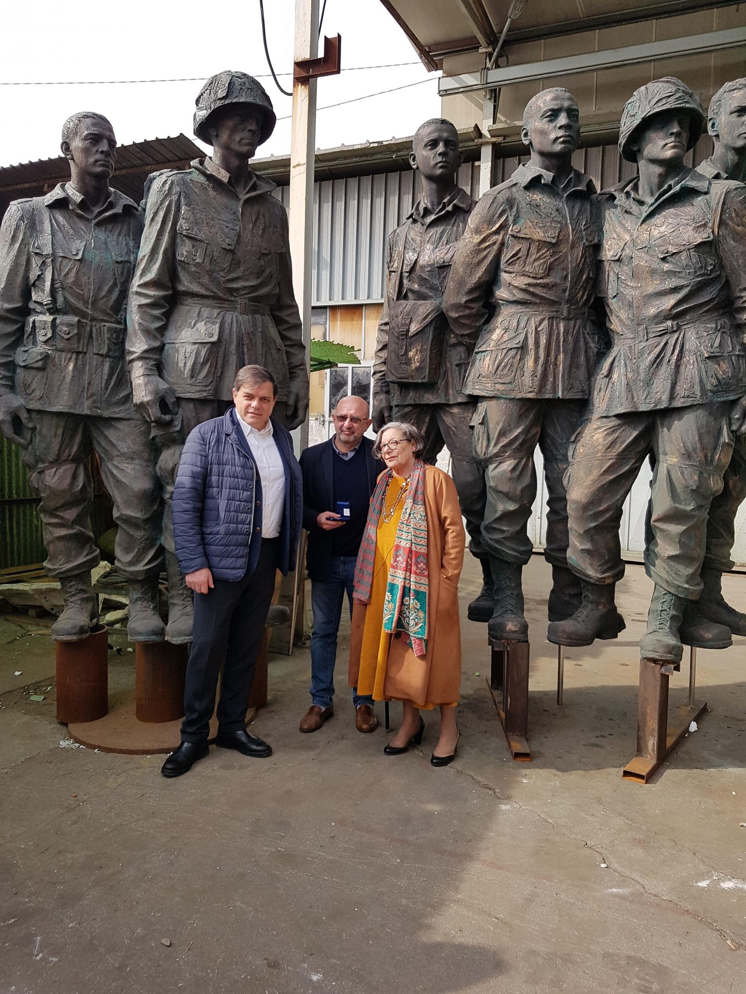 A Pietrasanta nasce il gruppo scultoreo monumentale dell’Eisenhower Memorial