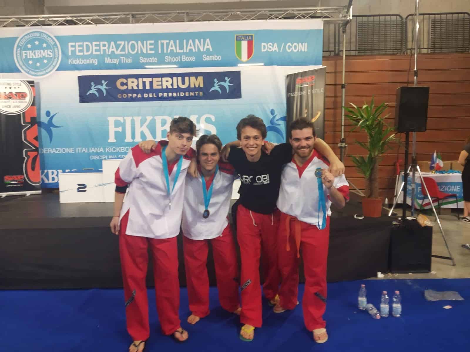 Un oro e un bronzo per la Kuro Obi Fight Academy