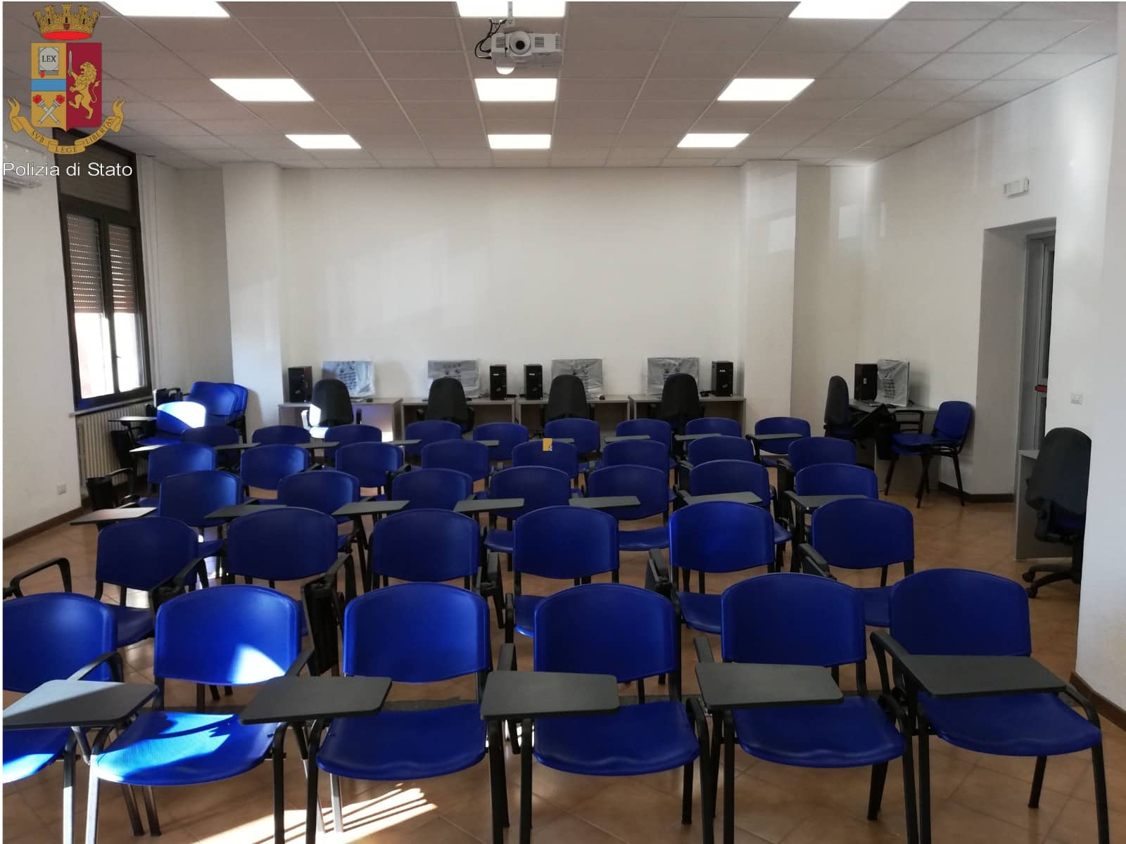 Una sala multimediale per l’aggiornamento della Polizia