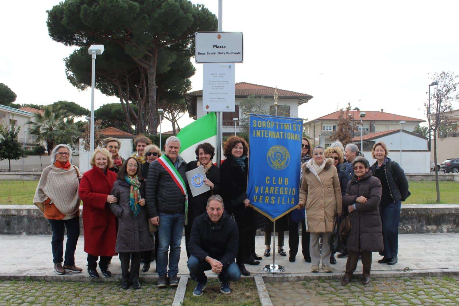 Lido di Camaiore intitola una piazza a Bianca Bianchi