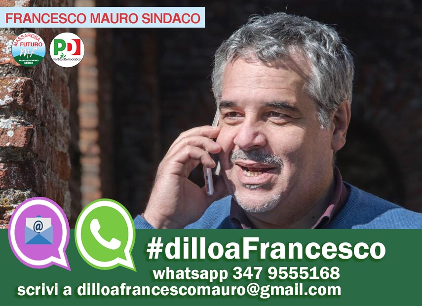 Dillo a Francesco, parte la campagna di Francesco Mauro