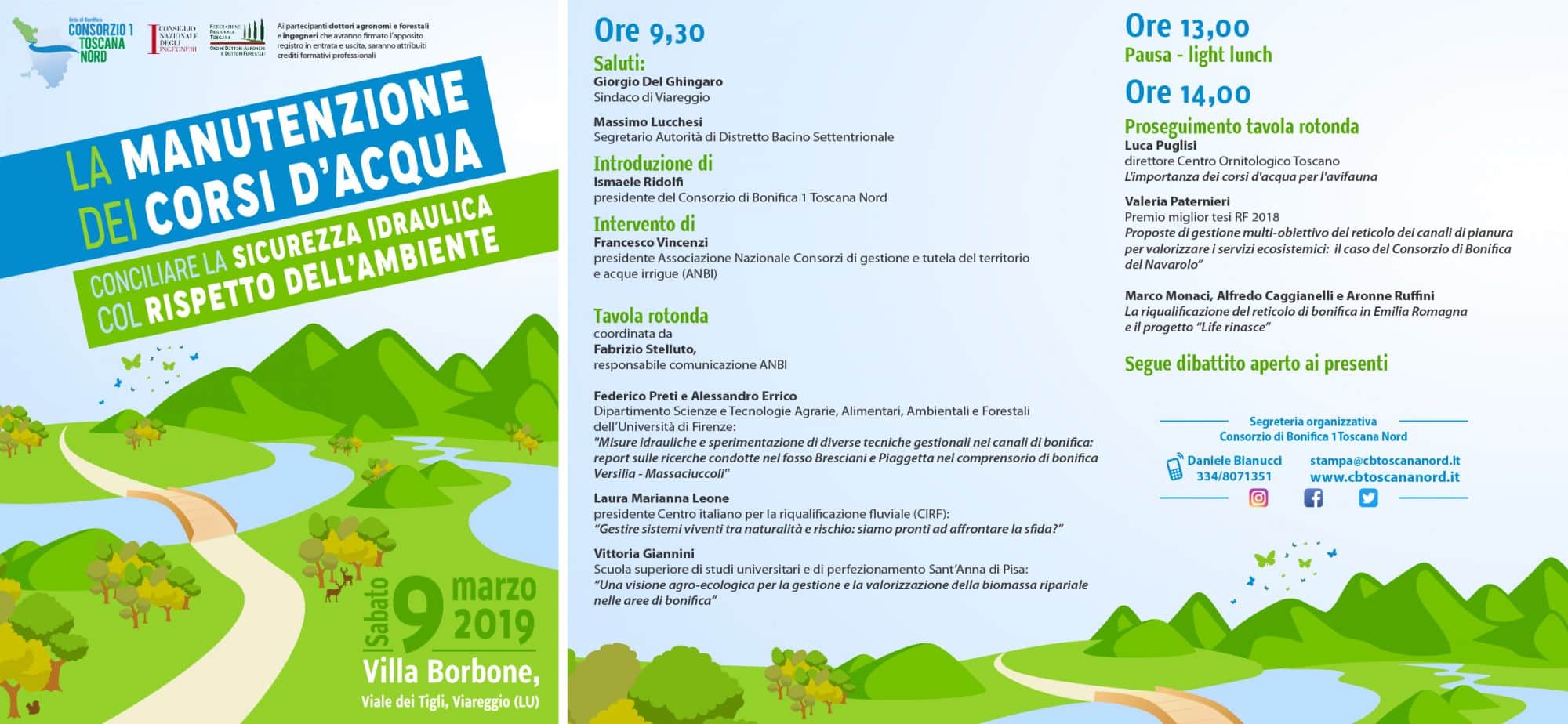 La manutenzione dei corsi d’acqua: come conciliare la sicurezza idraulica col rispetto dell’ambiente