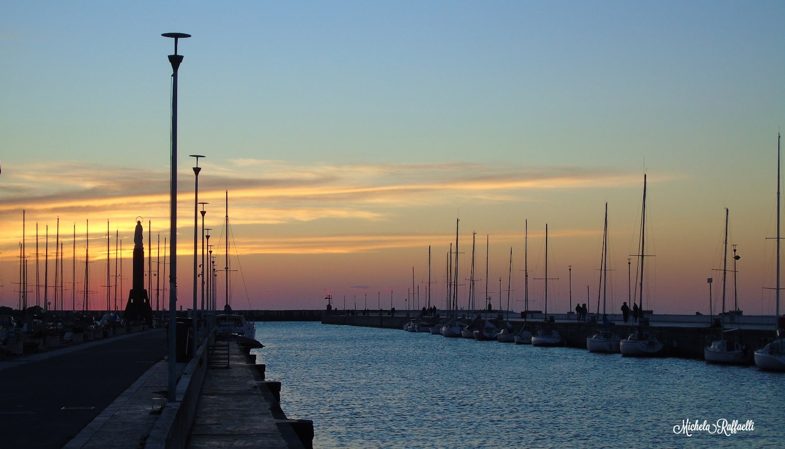 Viareggio al tramonto